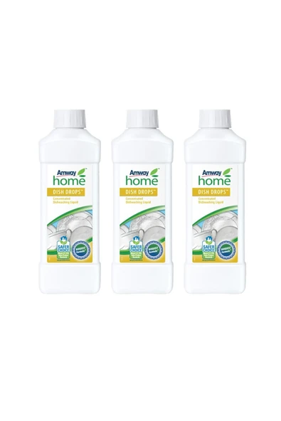 Amway Home Dish Drops Konsantre Sıvı Bulaşık Deterjanı 3'lü Set ürün görseli 1