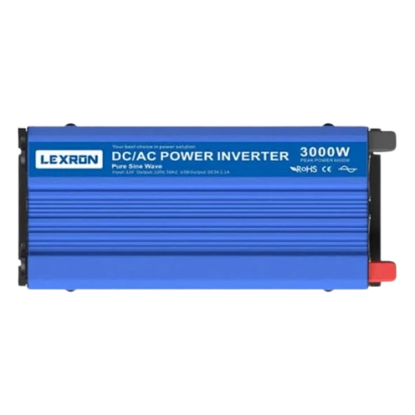 Lexron 3kW 12V Tam Sinüs Inverter - Resim 7