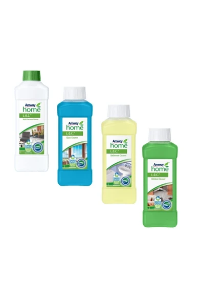 Amway Home Genel Temizlik Loc Cam Loc Banyo Loc Mutfak Loc Set ürün görseli 1
