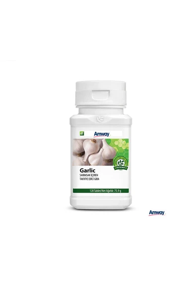 Amway Sarımsak Içeren Takviye Edici Gıda Kokusuz Garlic 120 Tablet ürün görseli 1