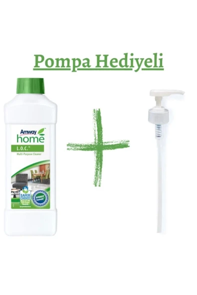 Amway Loc Çok Amaçlı Temizleyici - Pompa Hediyeli ürün görseli 1