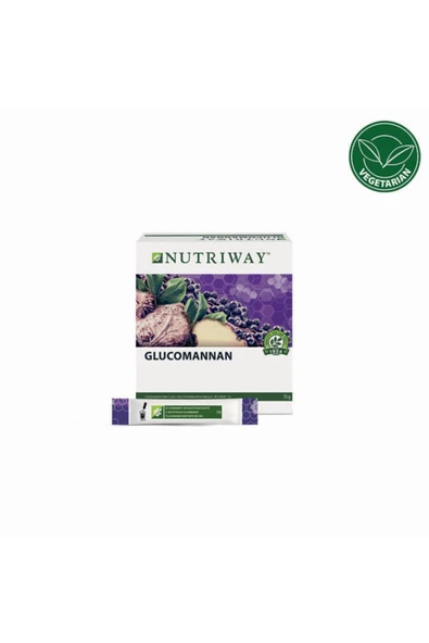 Amway Glucomannan Nutrıway™ Birim: Her Pakette 30 X 2,5 Gr Poşet Vardır ürün görseli 1
