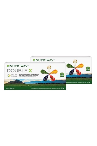 Nutriway Double X Yedek Paket (62 Günlük Yedek Ürün) Nutrıway™ (372 Tablet) ürün görseli 1