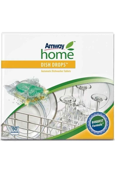 Amway Home Bulaşık Makinesi İçin Tablet Deterjan Dısh Drops 60 Tablet ürün görseli 1