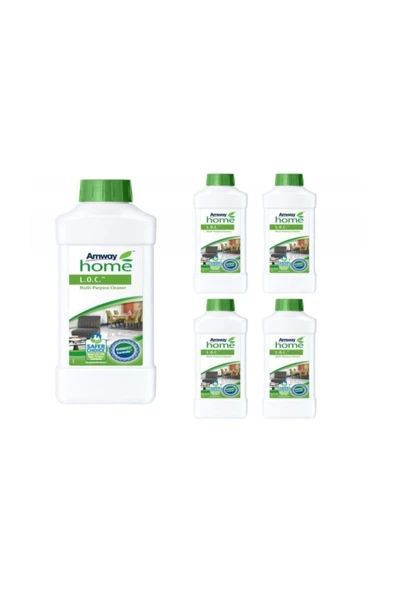 Amway L.o.c. Çok Amaçlı Temizleyici 1 L - 5'li Set ürün görseli 1