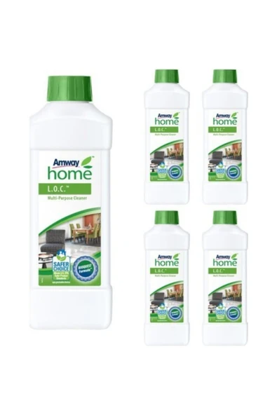 Amway Loc Çok Amaçlı Temizleyici - 1 Litre X 5 Adet ürün görseli 1