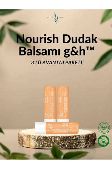 Amway Nourish Dudak Balsamı g&h™ 3 ADET ürün görseli 1