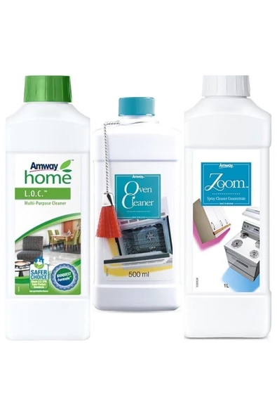Amway Konsantre Sprey Temizleyici Zoom Çok Amaçlı Temizleyici Home L.o.c Jel Fırın Temizleyicisi ürün görseli 1