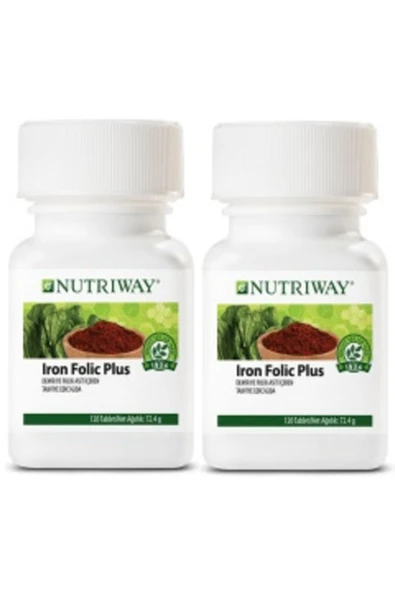 Nutriway Iron Folic Plus Nutrıway™(120 TABLET) Iron Folic Plus Nutrıway™(120 TABLET) ürün görseli 1