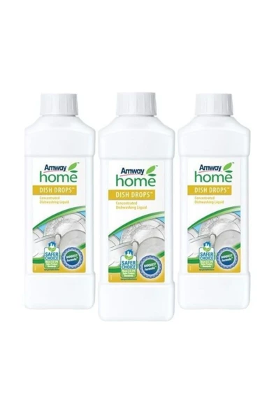 Amway Konsantre Sıvı Bulaşık Deterjanı Dısh Drops 3 Lü Set ürün görseli 1