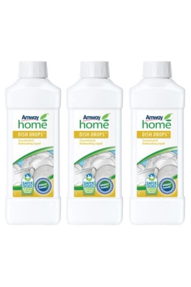 Amway Konsantre Sıvı Bulaşık Deterjanı Home™ Dısh Drops™birim: Adet (1 Litre) 3 Lü Set ürün görseli 1