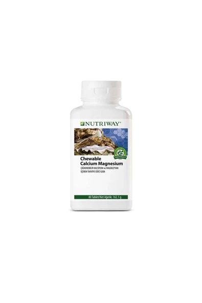 Amway Chewable Calcium Magnesium Nutrıway™ ( 80 Tablet ) ürün görseli 1