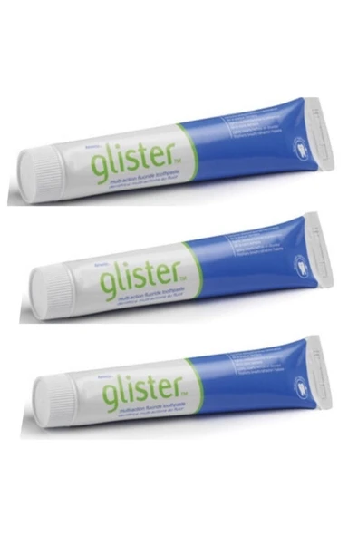 Amway Büyük Tip 3 Adet Diş Macunu Glister Yeni Ambalaj Gönderim ürün görseli 1