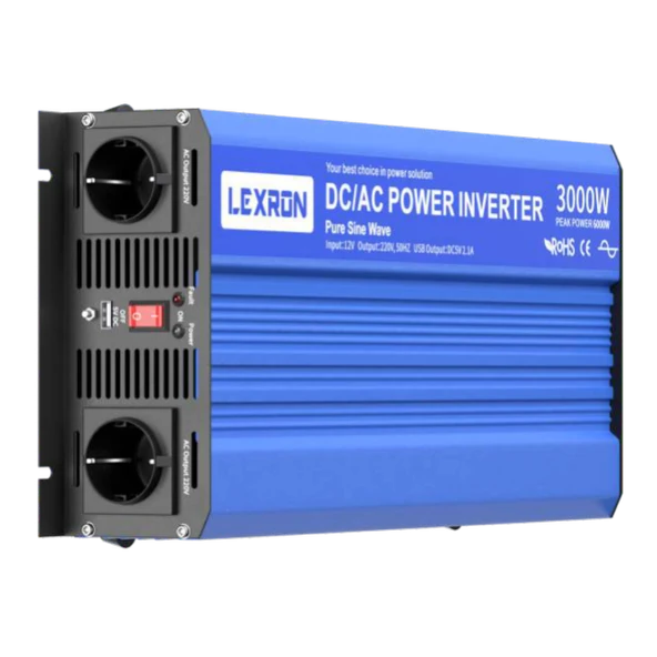Lexron 3kW 12V Tam Sinüs Inverter ürün görseli 1