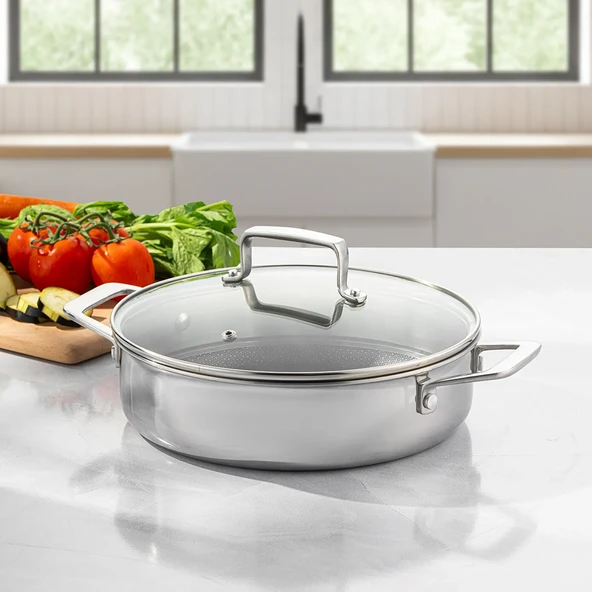 Emsan Pro Tri Ply Karnıyarık Tenceresi 24 cm ürün görseli 1