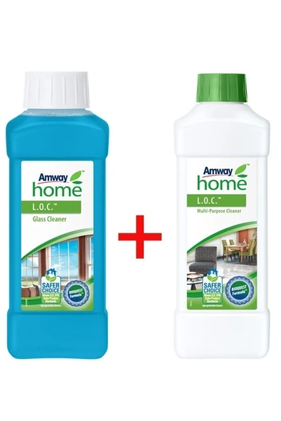 amway home Amway Loc Çok Amaçlı Genel Temizlik-cam Temizleyici Ikili Paket ürün görseli 1