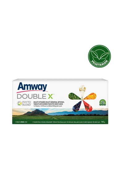 Amway Double X 31 Günlük Ürün 186 Tablet ürün görseli 1