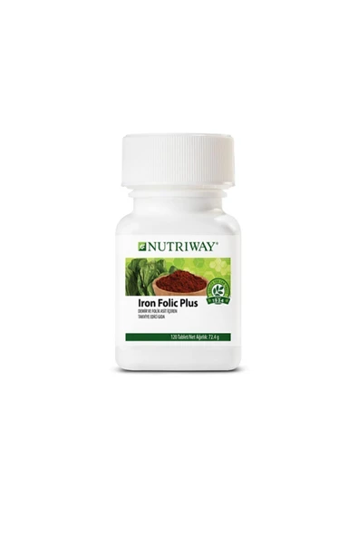 Nutriway Demir & Folik Asit Iron Folic Plus (120 Tablet) ürün görseli 1