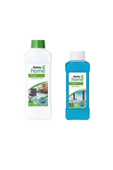 Amway Loc Çok Amaçlı Temizleyici 1 L + Loc Cam Temizleyici 500 ml ürün görseli 1