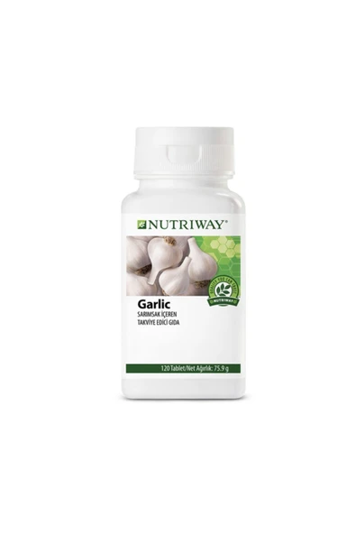 Nutriway Sarımsak Içeren Takviye Edici Gıda Garlic (TANSİYON DÜZENLEYİCİ) ürün görseli 1