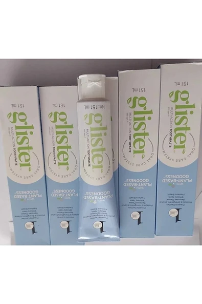 Amway Glister Florürlü Diş Macunu 150 ml X 5 Adet ürün görseli 1