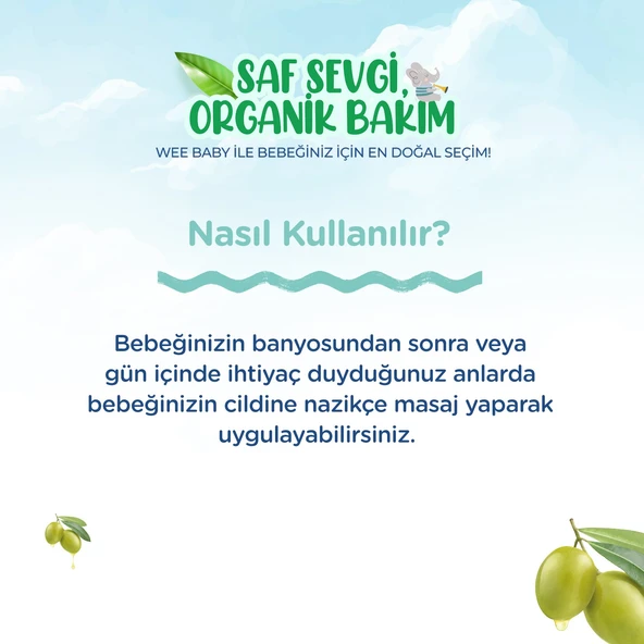 Wee Baby Bebek Losyonu 200 ml - Resim 3