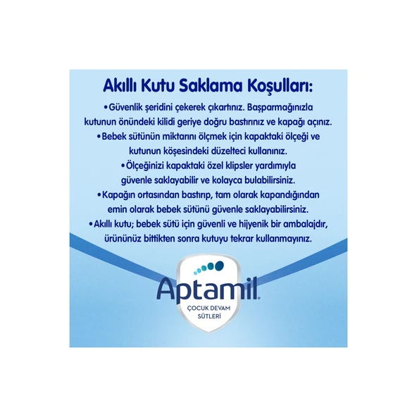 Aptamil Pronutra 1 Devam Sütü 350 gr - Resim 5