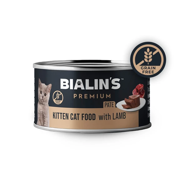 Süper Premium Pate Yavru Kedi Maması Kuzulu 100 Gram ürün görseli 1