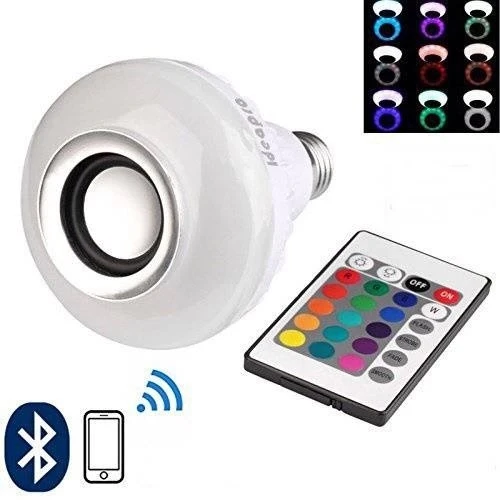 Ampul Şeklinde Kumandalı Bluetooth Hoparlör ürün görseli 1