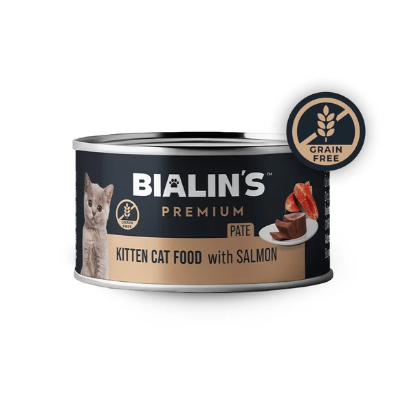 Süper Premium Pate Yavru Kedi Maması Somonlu 100 Gram ürün görseli 1
