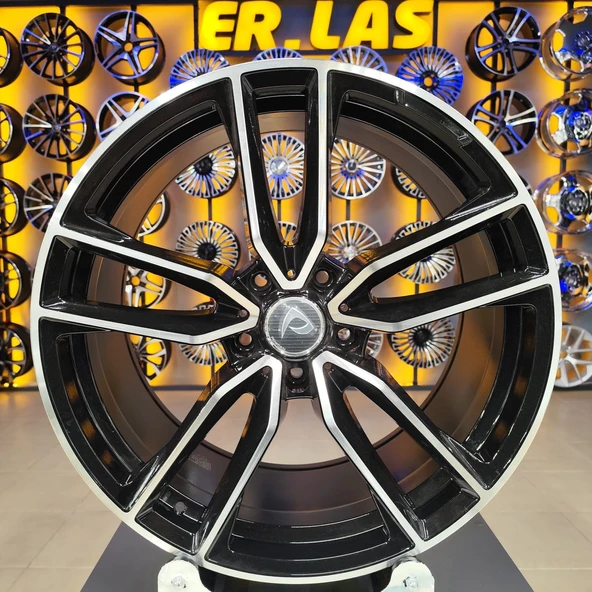 4 lü Takım BK-5610 10*21 5*130 ET46 84.1 BLACK MACK JANT ürün görseli 1