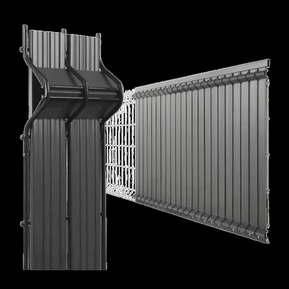 Bahçe Çiti İçin Özel Koruma Kapatma PVC Çit Kaplama 203x250 cm ürün görseli 1