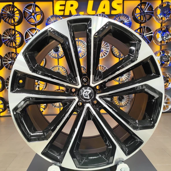 4 lü Takım TORK-7988 9.5*21 5*112 ET32 66.45 BLACK MACK JANT ürün görseli 1