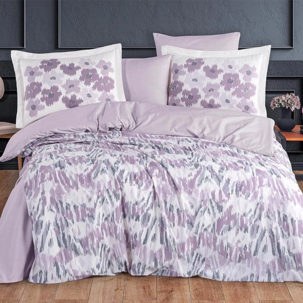 Hobby Tek Kişilik Poplin Nevresim Takımı Penny Lila ürün görseli 1