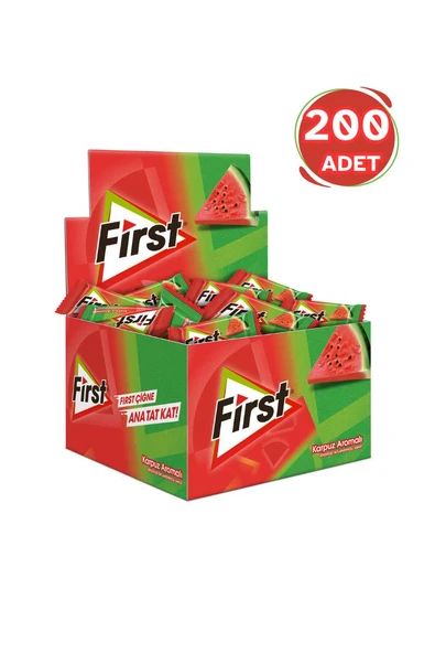 First Karpuz Aromalı Sakız 200 x 1,7G ürün görseli 1