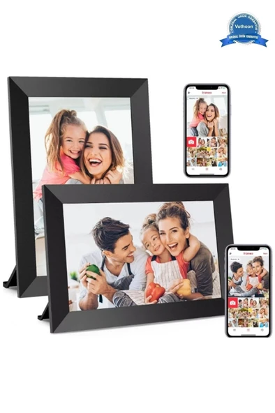 Dijital Fotoğraf Çerçevesi Wifi 10.1 İnç 32gb Dokunmatik Ekran, Uygulama Üzerinden Fotoğraf/video Paylaşımı ürün görseli 1