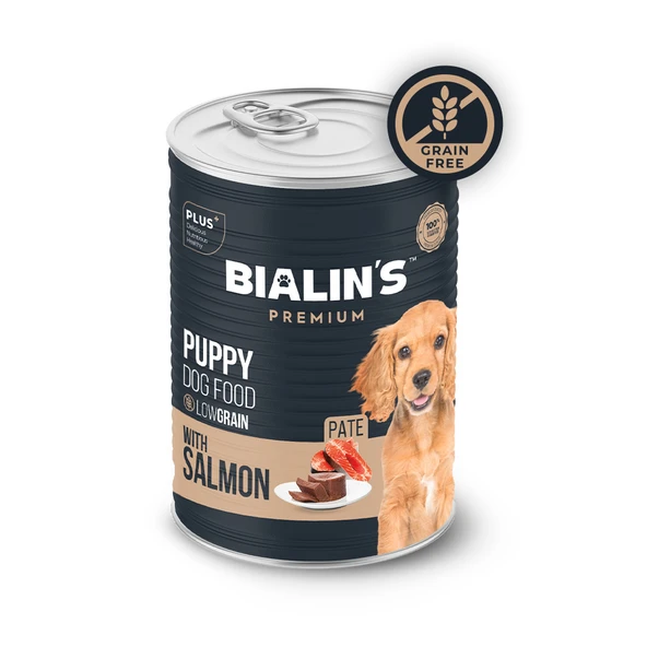 Süper Premium  Pate Yavru Köpek Maması Somonlu 400 Gram ürün görseli 1