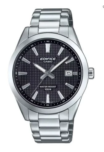 Casio EFV-160D-1AVDF Edifice Quartz Çelik Gri Siyah Kadran 10 ATM 40 mm Erkek Kol Saati ürün görseli 1