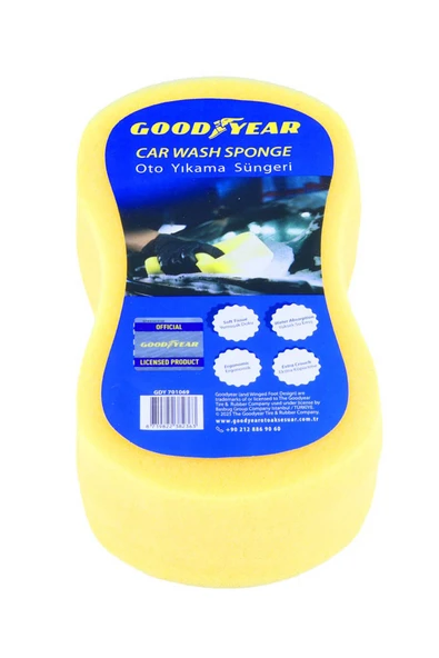 GOODYEAR YIKAMA OTO SÜNGERİ - Resim 2