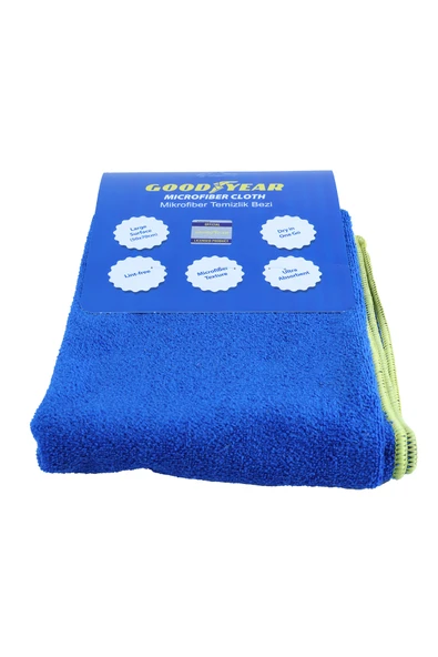 GOODYEAR MİKROFİBER BEZ MAVİ - Resim 6
