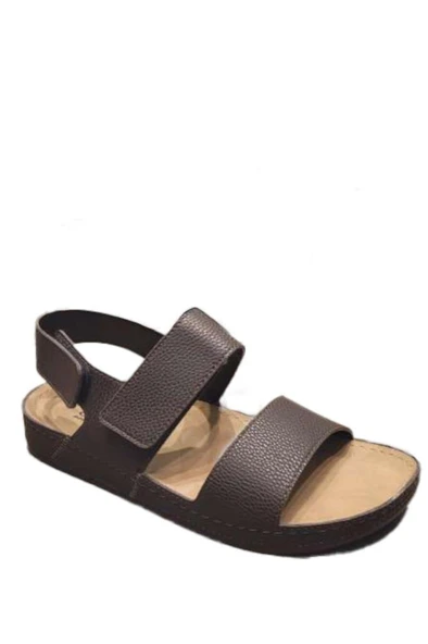 Ceyo 9964-9 Anatomik Taban Erkek Sandalet Kahve 40-45 ürün görseli 1