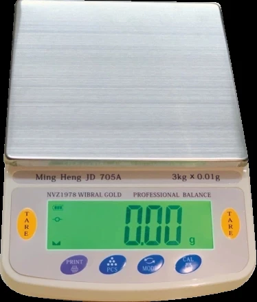 Diamond Dijital Göstergeli Profesyonel Hassas Kuyumcu Terazi Nvz-1978 Dj602a (3 Kg-0.01) ürün görseli 1