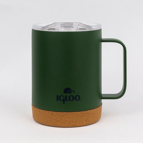 Igloo Cork Mug 350ml-HAKİ ürün görseli 1