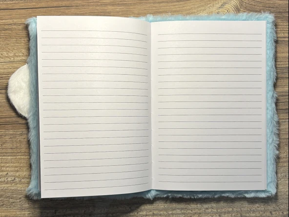 Tüylü Defter, Peluş Defter - Resim 2
