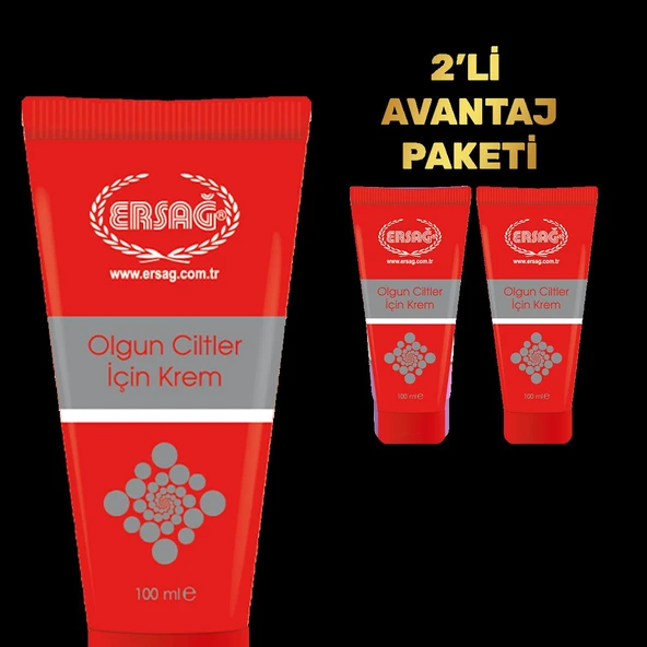 2'li OLGUN CİLTLER İÇİN KREM 100 ML ürün görseli 1