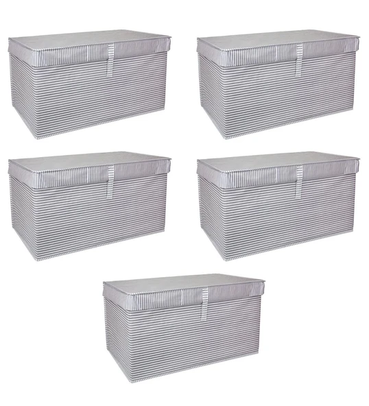 Çok Amaçlı Düzenleyici Kutu Organizer Cırt Cırtlı Hurç Mega Plus Boy 40cm X 30cm X 70cm (5 Adet) ürün görseli 1