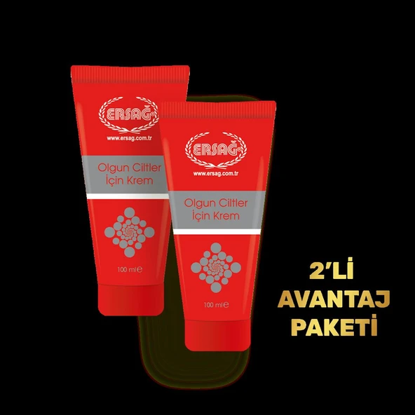 2'li OLGUN CİLTLER İÇİN KREM 100 ML - Resim 3