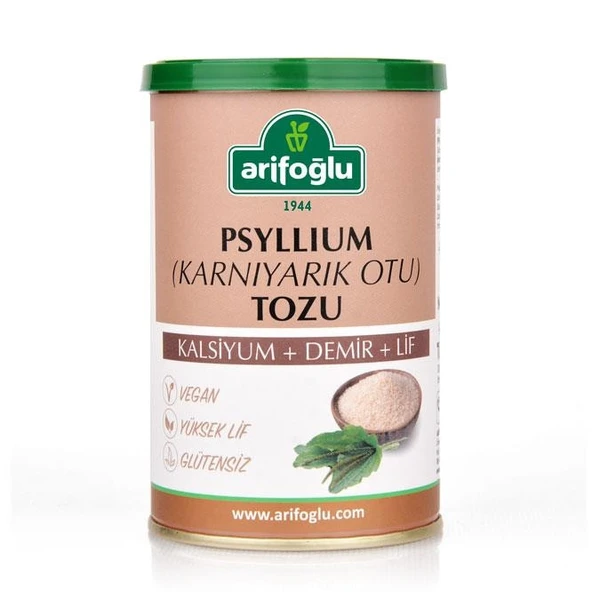 Arifoğlu Karnıyarık Otu Tozu (Psyllium) 200g ürün görseli 1