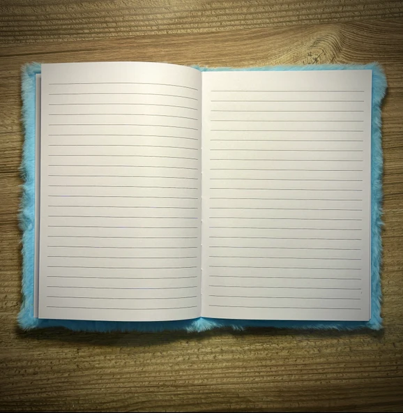 Tüylü Defter, Peluş Defter - Resim 3