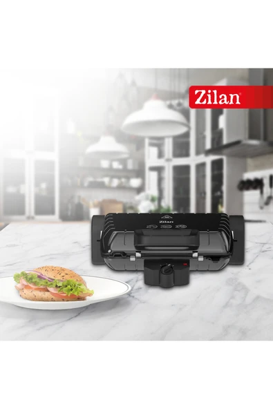 ZLN4021 Tost ve Sandviç Makinesi | 1600W | Çift Taraflı | Yapışmaz Kaplama | Çıkarılabilir Plakalar ürün görseli 1